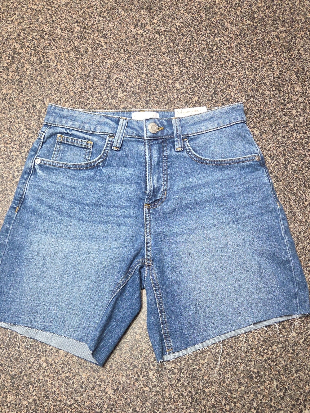 LC Lauren Conrad Light Blue Denim Shorts
